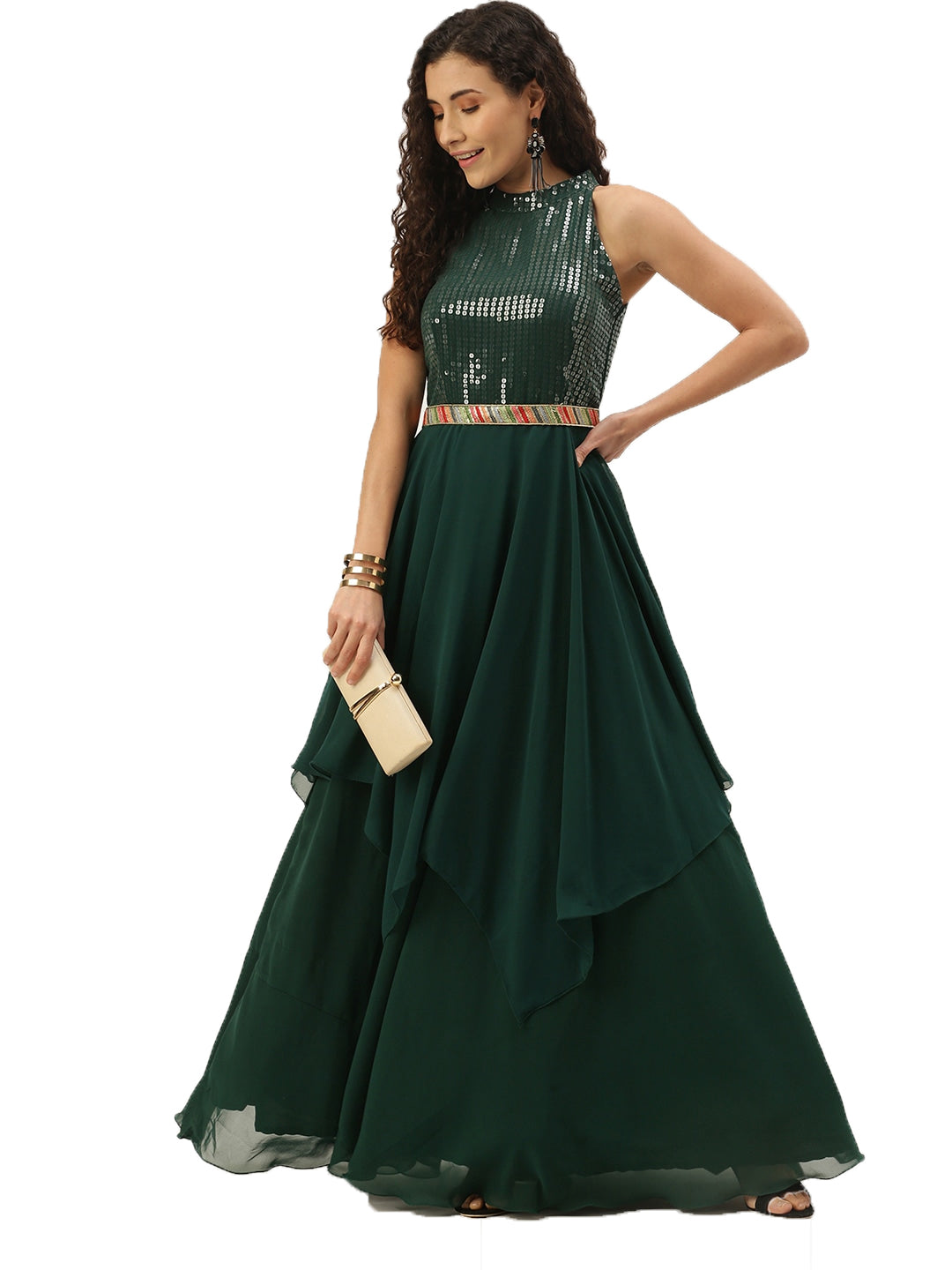 Green-Embroidered-Handkerchief-Gown