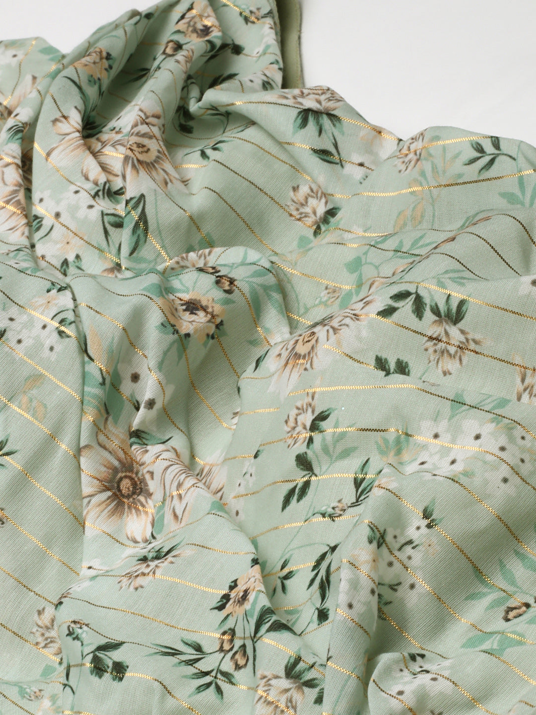 Green-Muslin-Digital-Printed-Gown