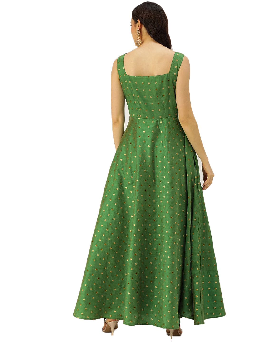 Green-Taffeta-Gown
