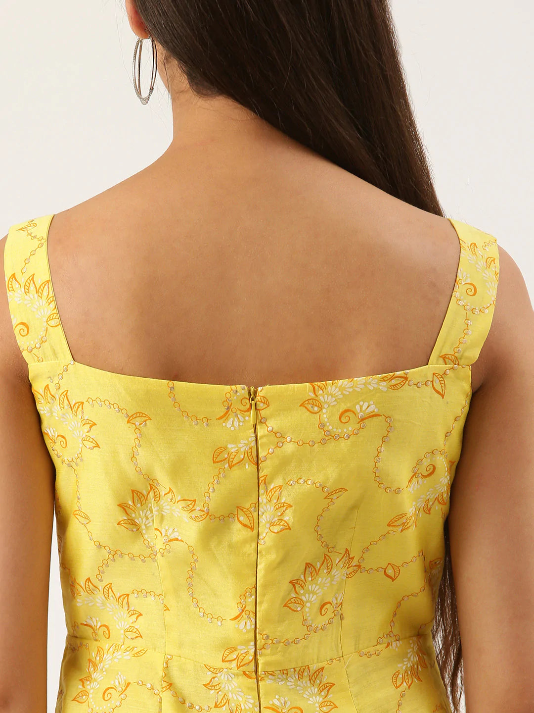 Yellow-Foil-Printed-Jumpsuit